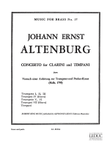 Altenburg King Concerto Clarini & Timpani 7 Trumpets Mfb017 Sc/pts