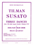 Trois Danses Pour Quatuor De Cuivres