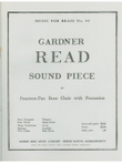 Sound Piece (ensemble-brass 8 Or More)
