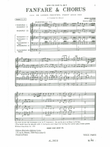 Fanfare & Chorus (choral-mixed Accompanied)