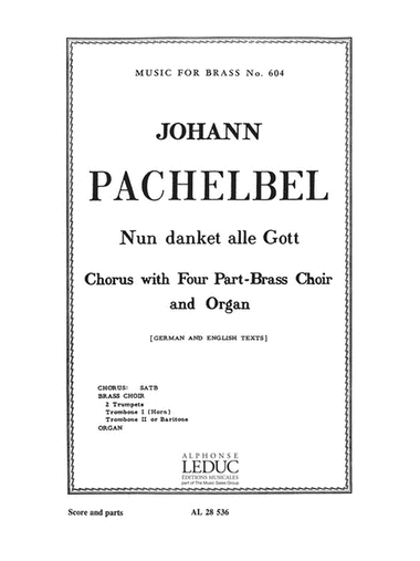 Nun Danket Alle Gott (choral-mixed Accompanied)