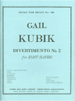Divertimento No.2 (ensemble-mixed 8 Or More)