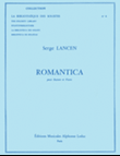 Lancen Romantica Lm006 Bassoon & Piano Book