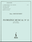 Berthomieu Florilege Musical No 13 Lm053 Trombone Solo Book