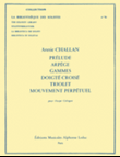Challan Prelude Arpege Gammes Doigte Croise Triolet Lm056 Harp Book
