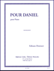 Pour Daniel (piano Solo)