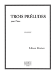 3 Preludes (piano Solo)