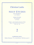 Nine Studies For Saxophones (volume 2)