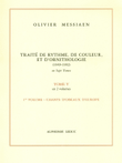 Traite De Rythme, De Couleur, Et D'ornithologie Vol.5/1 (book)