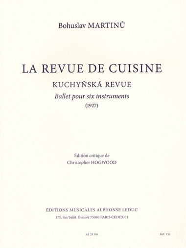 The Kitchen Revue, Ballet For 6 Instruments