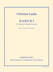 Lauba Kabuki Etude Book