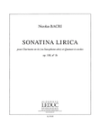Bacri Sonatina Lirica Op.108 No1b Divers Quintet Book