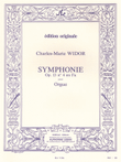 Widor Symphonie No4 Op13 Organ Book