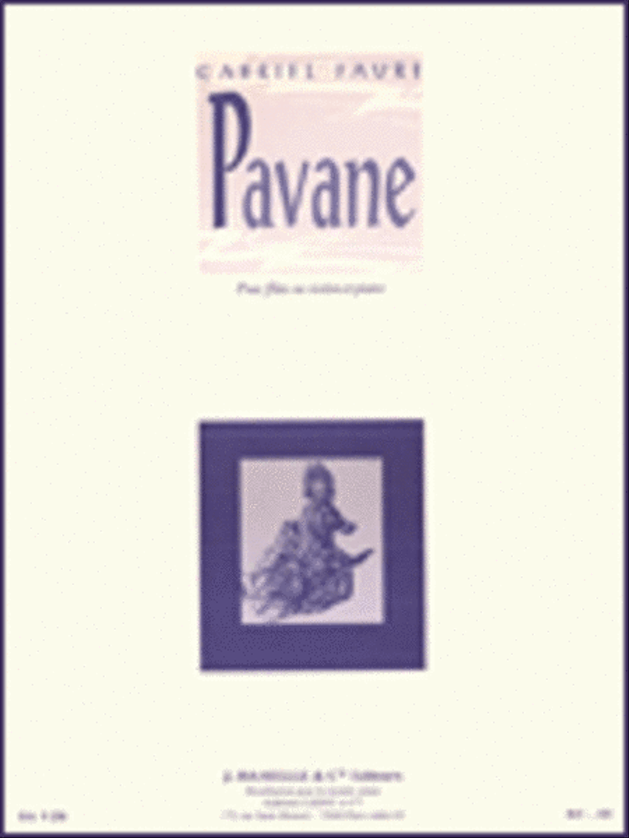 Pavane Op.50 (violin & Piano) Violin Solo scores gallery preview page 1