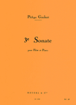 Troisieme Sonate Pour Flute Et Piano