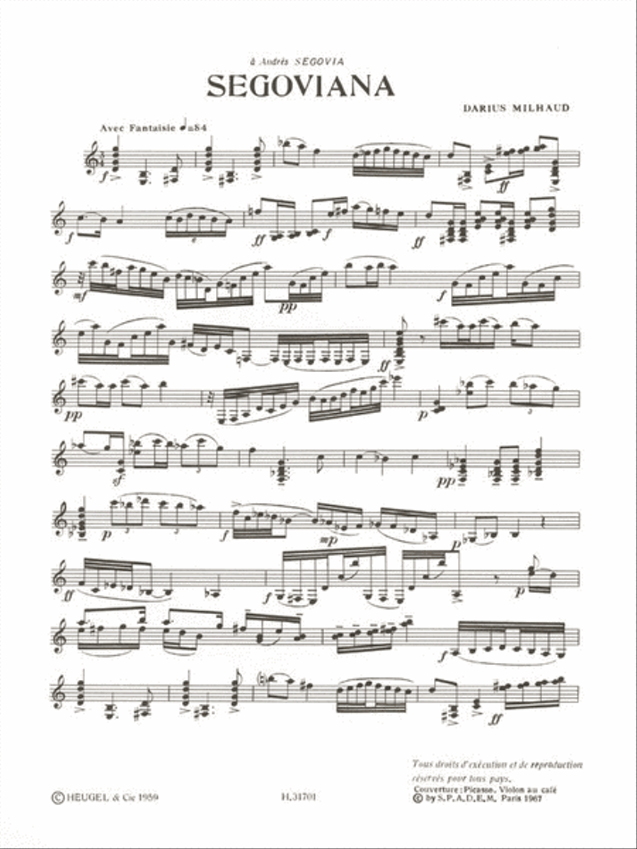 Segoviana Op.366 (guitar Solo) Acoustic Guitar scores gallery preview page 2