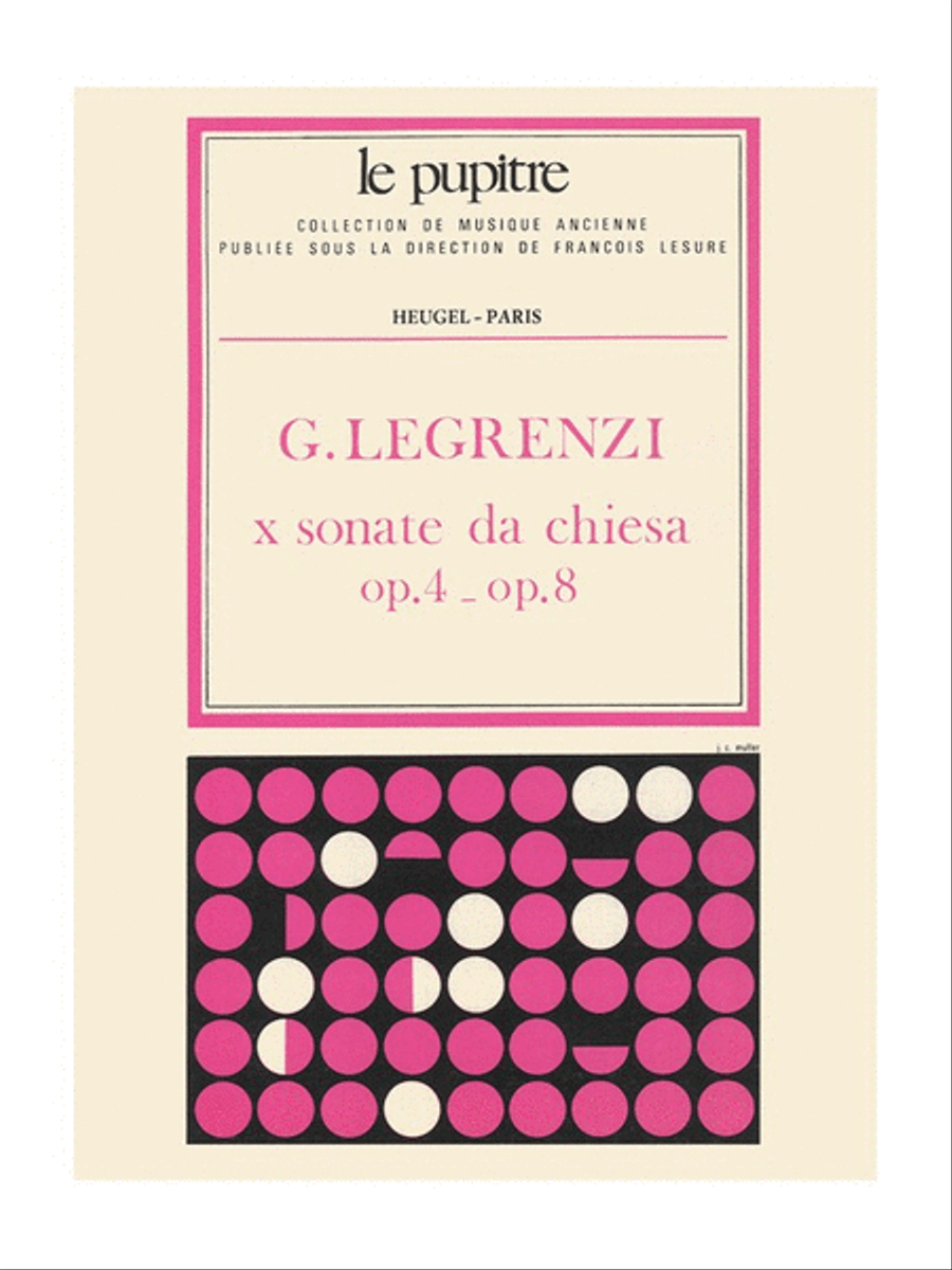 10 Sonates Da Chiesa Op4/op8 2 Vlons/2 Vloncelles/b.continue/ption/pties Lp4 Cello scores gallery preview page 1