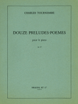 12 Preludes, Poemes Op.58 (piano Solo)
