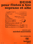 Duos Pour Flutes A Bec Soprano Et Alto (recorders 2)