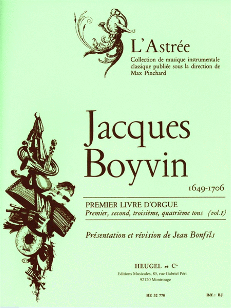Livre D'orgue No.1, Vol.1 (organ) Organ scores gallery preview page 1
