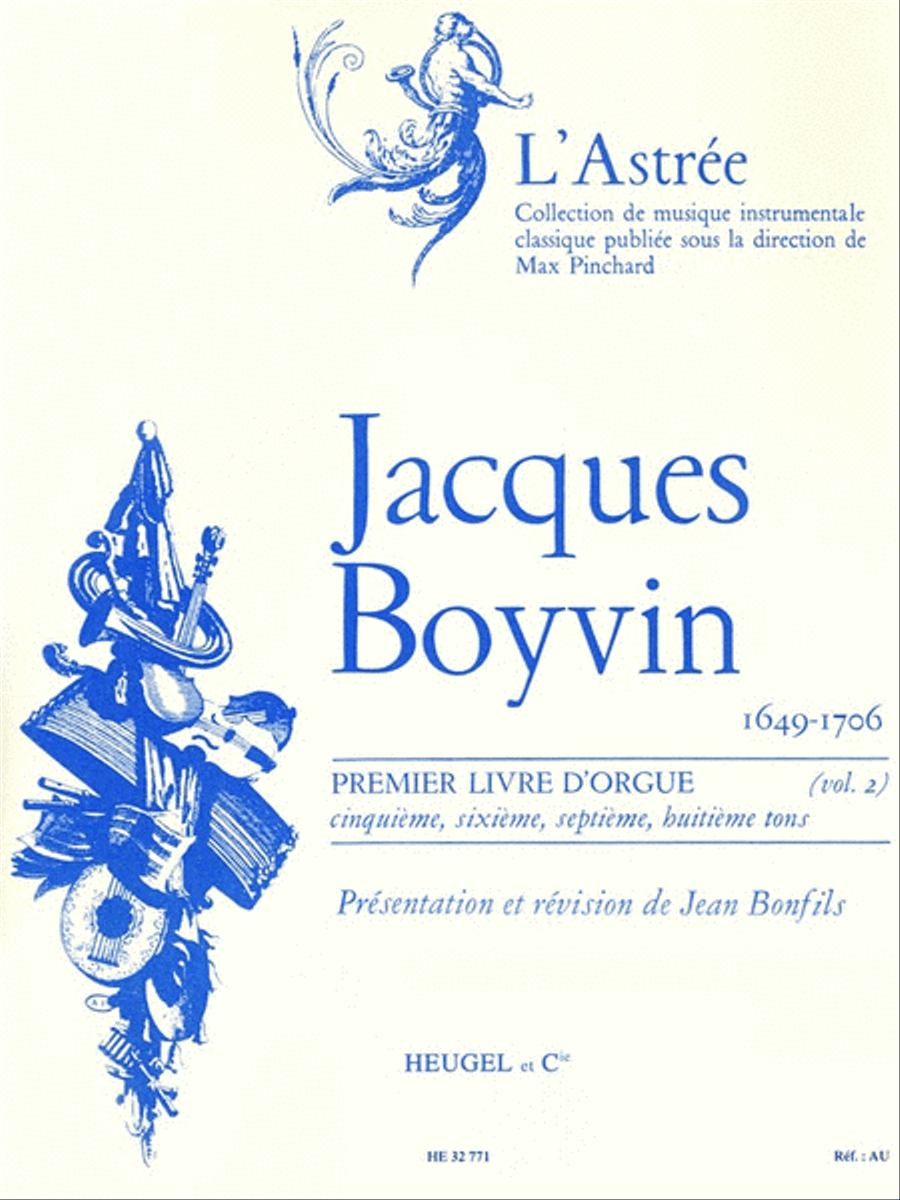 Livre D'orgue No.1, Vol.2 (organ) Organ scores gallery preview page 1