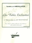 Aboulker La Fontaine Fables Enchantees Voix D'enfant Choral & Piano