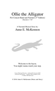 Ollie the Alligator (BAND 8.5x14)