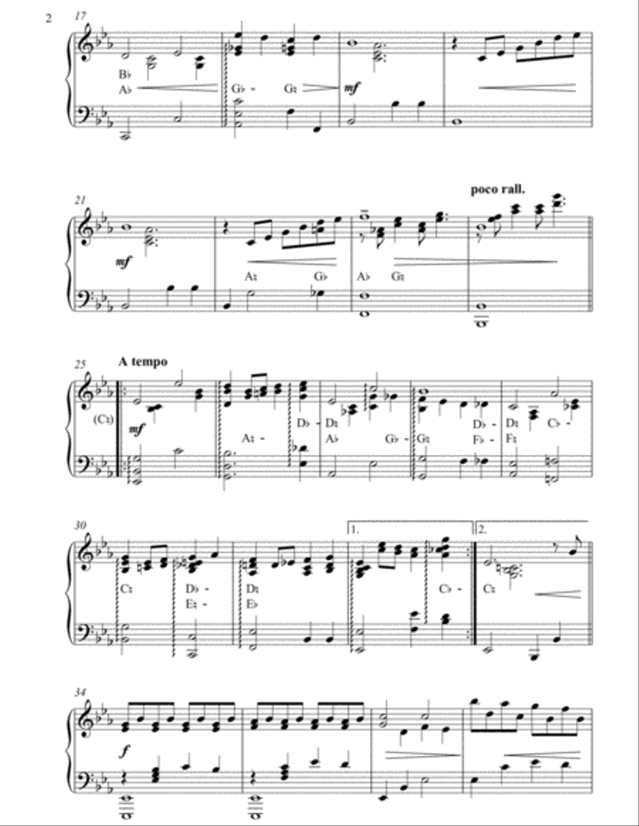 Over The Rainbow (from The Wizard Of Oz) Harp scores gallery preview page 2