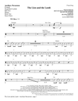The Lion and the Lamb (with All Hail the Power of Jesus' Name) - Aux. Perc.