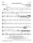 The Lion and the Lamb (with All Hail the Power of Jesus' Name) - Violin 1