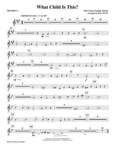 What Child Is This? - Trumpet 2