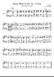 F. Schubert - Stabat Mater D383, Nr. 1 Choir, 2 Transcriptions (piano 2- and 4-hands)