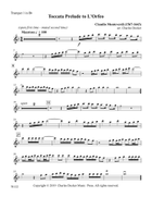 Toccata Prelude to L'Orfeo for Trumpet Ensemble Trumpet scores gallery preview page 4