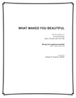 What Makes You Beautiful