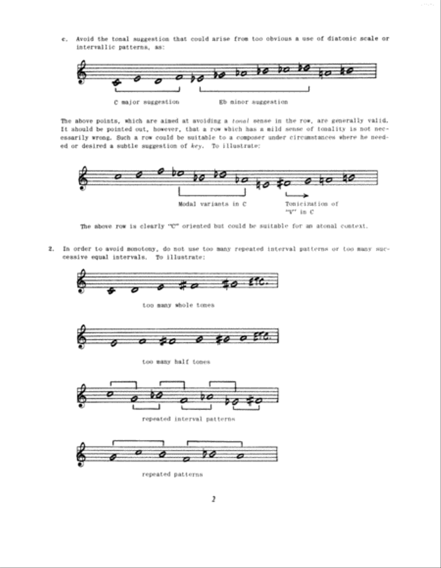 Modern Twelve-tone Technique Collection / Songbook scores gallery preview page 6