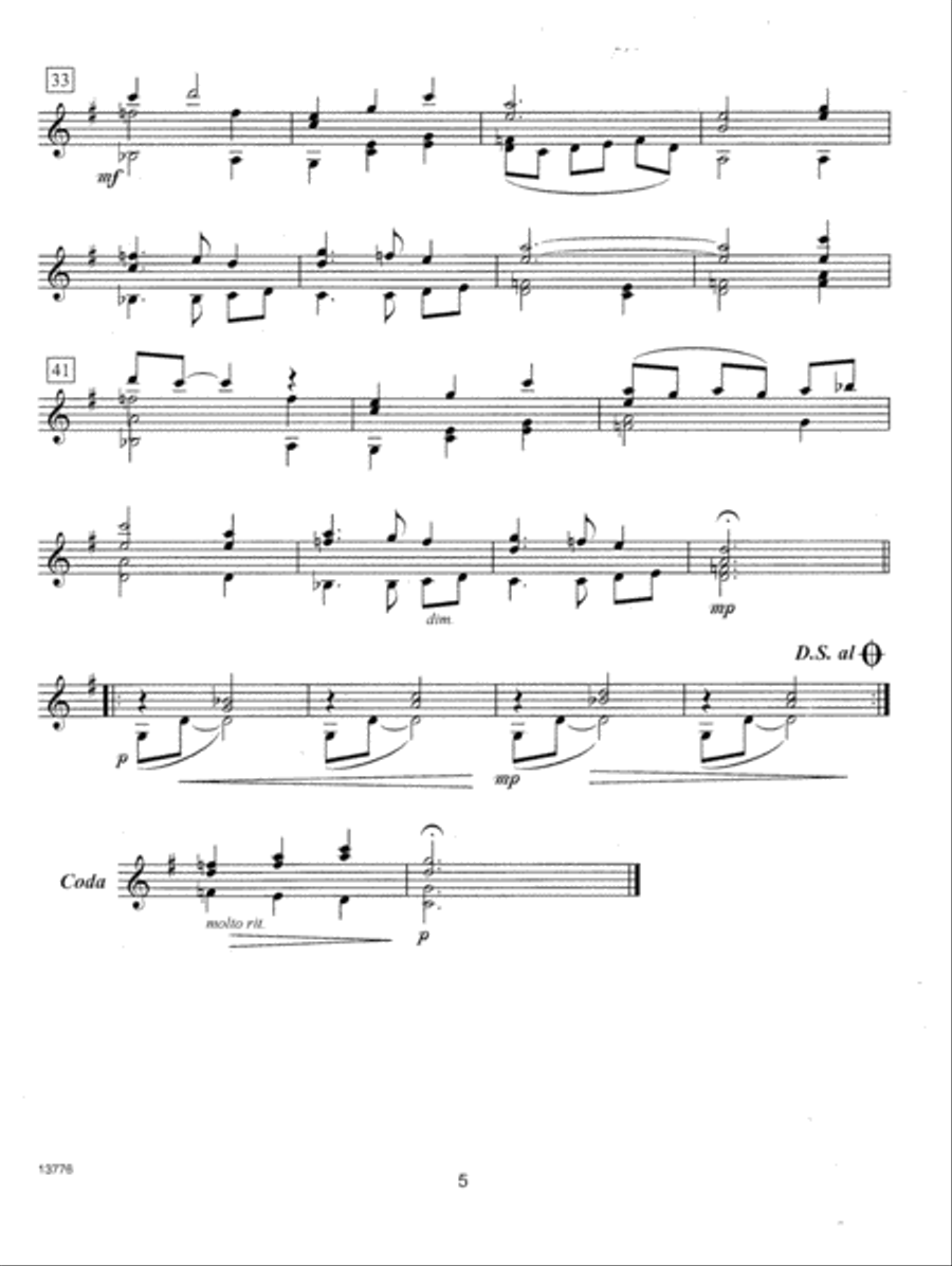Festival Repertoire For Mallets Percussion scores gallery preview page 5