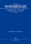 Organ Sonata No. 19 in G minor