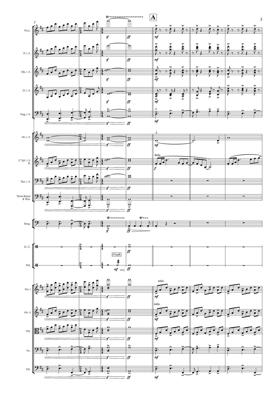 Festive Overture for Orchestra Full Orchestra - Digital Sheet Music page 4