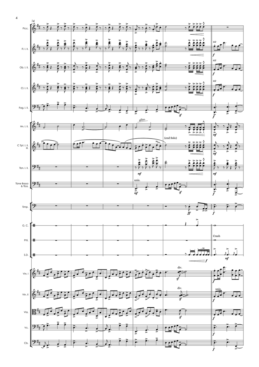 Festive Overture for Orchestra Full Orchestra - Digital Sheet Music page 5