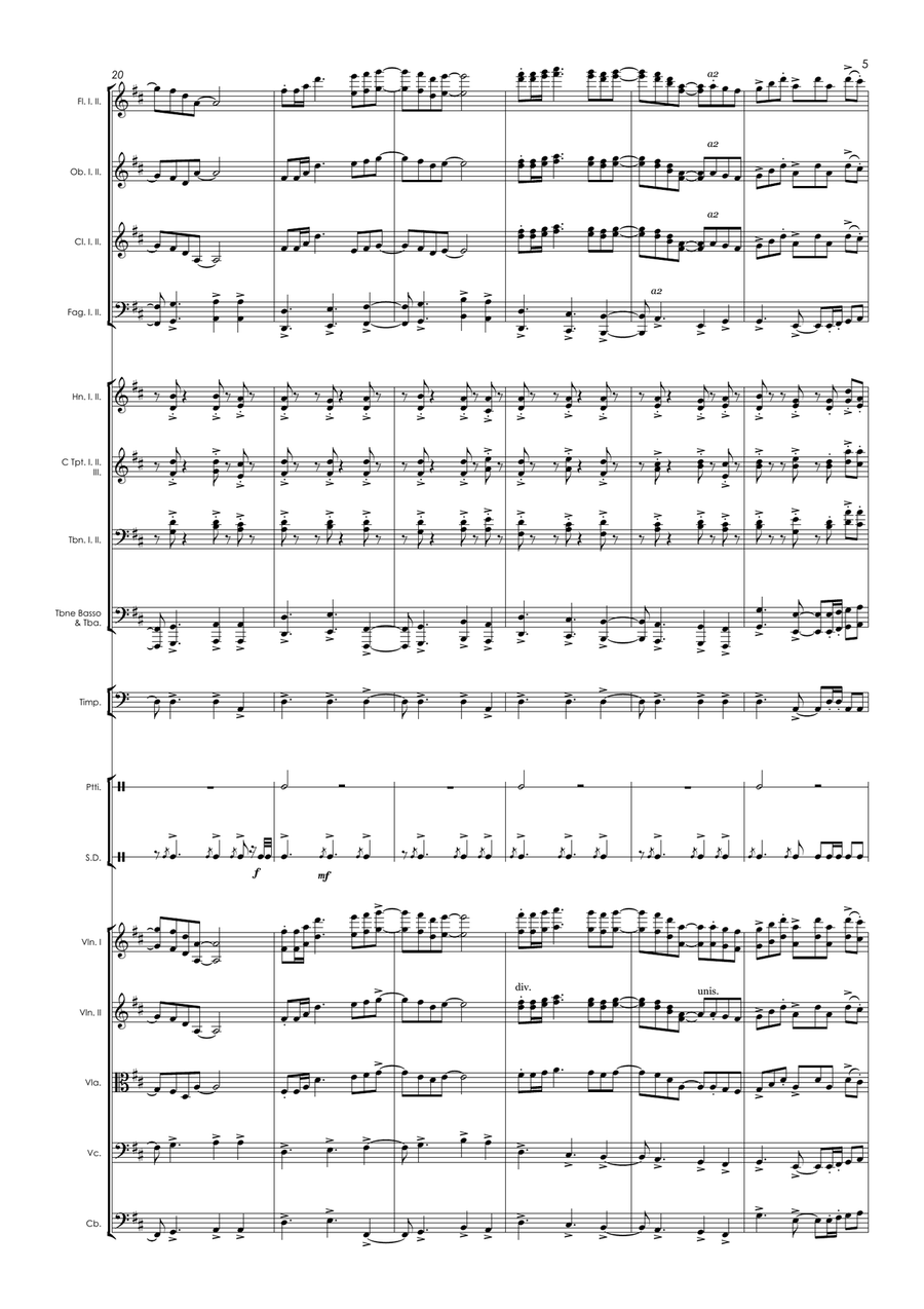 Festive Overture for Orchestra Full Orchestra - Digital Sheet Music page 6