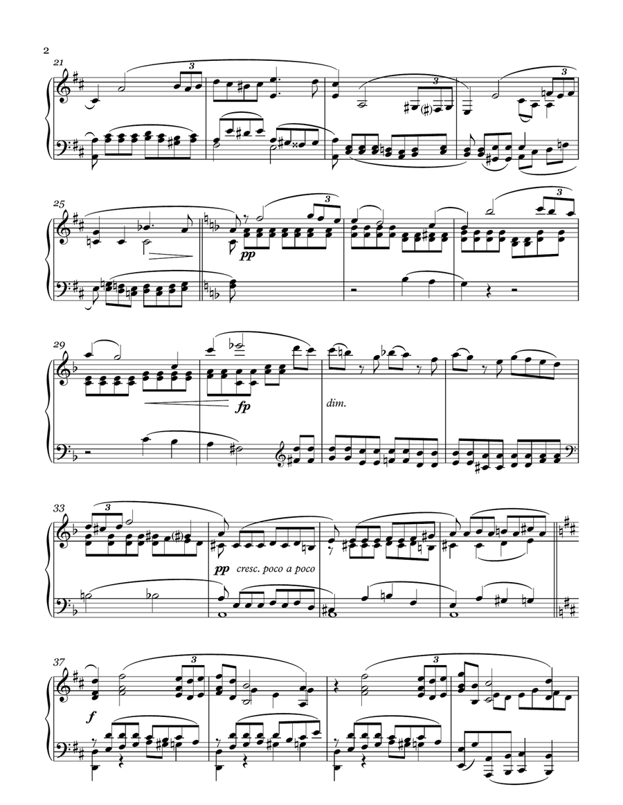 Prelude Prelude Piano Solo scores gallery preview page 2