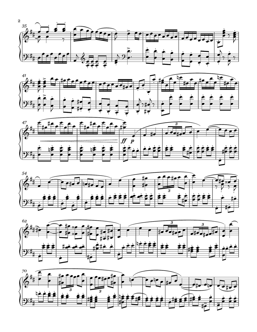 Overture Overture Piano Solo scores gallery preview page 2
