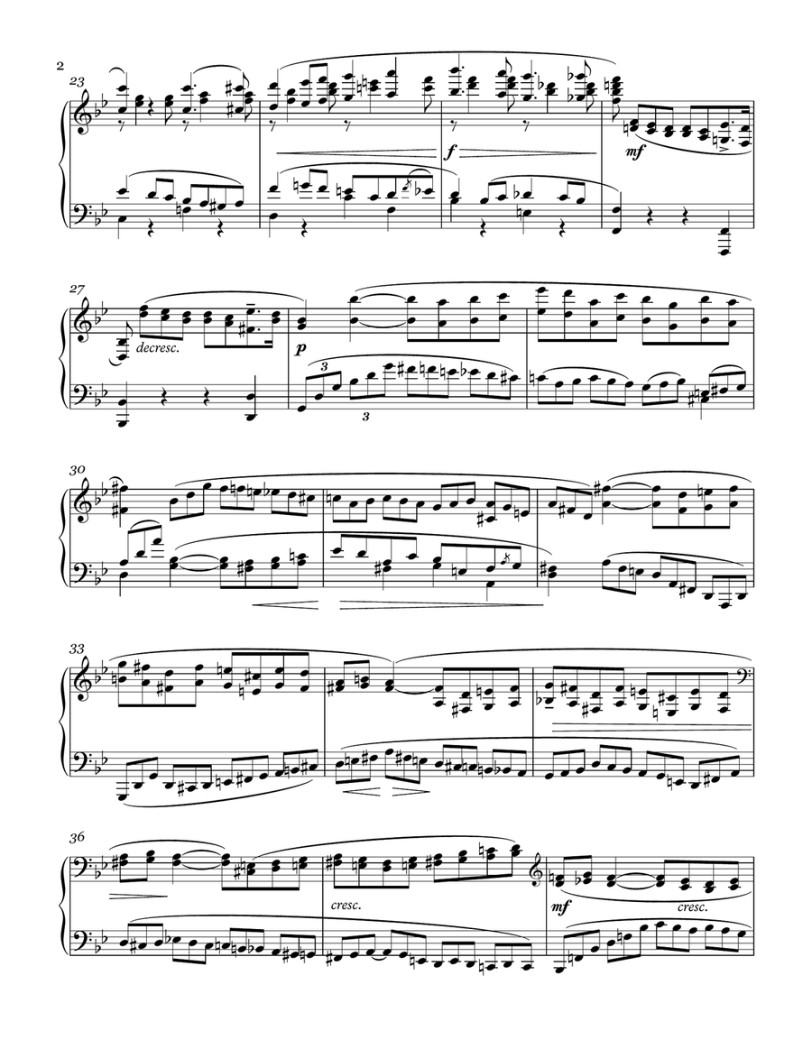 Snowy Owl Snowy Owl Piano Solo scores gallery preview page 2