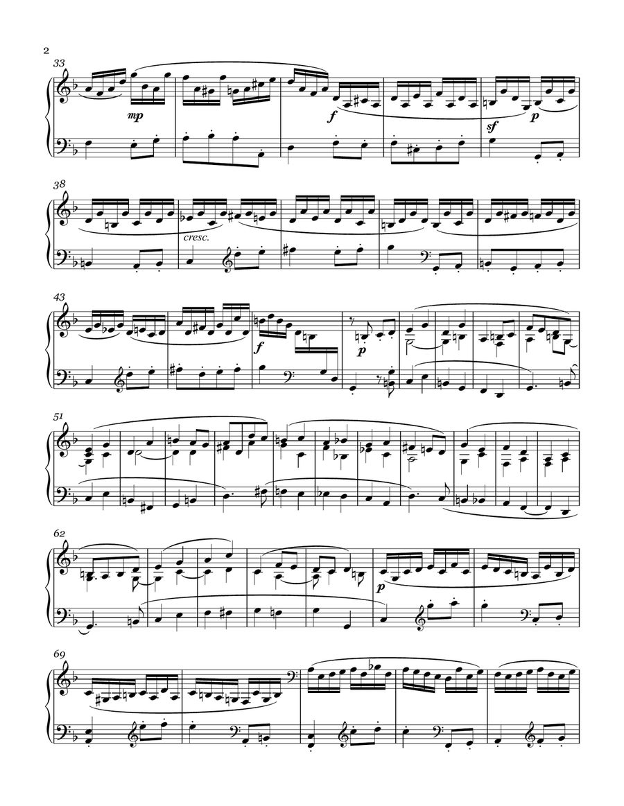 Presto Presto Piano Solo scores gallery preview page 2