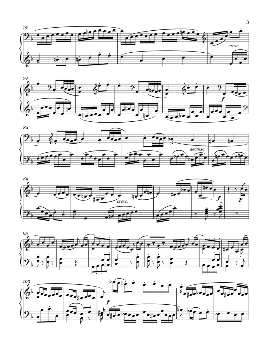 Presto Presto Piano Solo scores gallery preview page 3