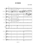 SUNRISE for Large Woodwind Ensemblr