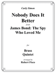 Nobody Does It Better from THE SPY WHO LOVED ME