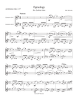 Seven duos for clarinets