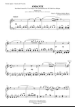 Andante (2nd Movement) from Piano Concerto No. 21 