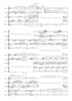 Arabesque No. 1 - Saxophone Quintet Saxophone Quintet scores gallery preview page 6